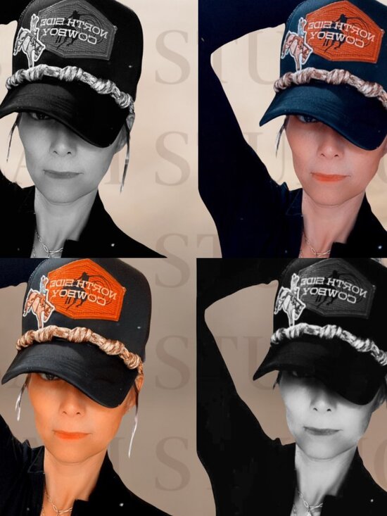 CUSTOMIZABLE |‎ Desert Darling | Vintage Trucker Snap back Hats | Western| New main image 7